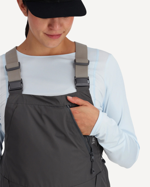 ПолуКомбинезон Simms Women's Challenger Fishing Bib (Женский; XL; Slate)